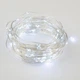 Светодиодная гирлянда роса нить 3 м на батарейках для дома 30 LED, Белый - изображение 8