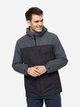 Куртка демисезонная с капюшоном мужская Jack Wolfskin Taubenberg 3In1 Jkt M 1115311-6350 M Темно-серая (4064993503074) - изображение 1
