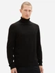 Гольф-водолазка мужская Tom Tailor 1039854 L Черная (4067261402529) - изображение 1