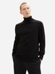 Гольф-водолазка мужская Tom Tailor 1039854 L Черная (4067261402529) - изображение 4