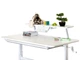 Дитячий стіл Evo-Kids TH-215 з полицею S50 XL White (TH-215 W + BD-S50 XL) - зображення 4
