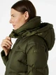 Пуховик зимний длинный женский Helly Hansen W Tundra Down Coat 53301-431 XS Зеленый (7040058600237) - изображение 4