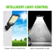 Набір вуличних світлодіодних ліхтарів Sensor Street Lamp 616-4 з датчиком руху на сонячній батареї 3 шт - зображення 3