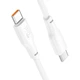 USB кабель Hoco X93 Force 100W 3А Type-C to Type-C 2M, White - изображение 6
