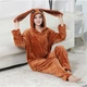 Женская кигуруми пижама взрослая и подростковая на молнии Kigurumi Покемон Иви Аниме Коричневый XL 175-185 см. (1109) - изображение 2