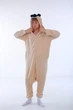 Мужские кигуруми пижама Kigurumi Мопс Бежевый M 155-165 см. (1094/1) - изображение 1