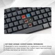 Механічна Bluetooth клавіатура Keychron K3 84 Key Low Profile Hot-Swap Optical RGB Blue EN/UKR (K3E2_KEYCHRON) - зображення 8