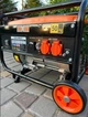 Бензиновый генератор Cross Tools CPG 3000 V 2.5 кВт с ручками и колесами! - изображение 2