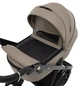 Коляска 2 в 1 Adamex Blanc Eco SA-9 темний капучино - зображення 6