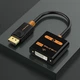 Переходник CABLETIME DisplayPort – DVI 0.2m v2.0 (1920х1080p)/60HZ (CP24B) - изображение 2