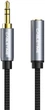 Кабель CABLETIME Audio 3.5 мм м – 3.5 мм F 1 м Black 3 pin (CF11H) - изображение 1