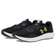 Кроссовки Under Armour Charged Pursuit 3 Black/Black/Metallic Gold, 48.5 (320 мм) (11846107) - изображение 1
