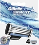 Змінні картриджі для гоління Gillette Mach3 Start Refill 4 шт (7702018462032) - зображення 1