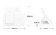 Бездротовий зарядний пристрій 22W REMAX Minxl Series 3-in-1 Foldable Wireless Charger RP-W60 White - зображення 11