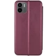 Шкіряний чохол (книжка) Classy для Xiaomi Redmi A1 / A2 Бордовий - зображення 2