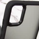 Протиударний чохол TPU+PC Lyon Frosted для Samsung Galaxy A05 Black - зображення 5