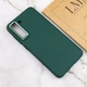 TPU чехол Bonbon Metal Style для Samsung Galaxy S24+ Зеленый / Pine green - 00000068448_5 - изображение 4