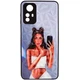 TPU+PC чохол Prisma Ladies для Xiaomi Redmi Note 12S Black in White - изображение 2