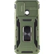 Ударостійкий чохол Camshield Army Ring для Xiaomi Redmi 9C / 10A Оливковый / Army Green - изображение 2