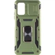 Ударостійкий чохол Camshield Army Ring для Xiaomi Poco X5 Pro 5G / Note 12 Pro 5G Оливковий / Army Green - изображение 3