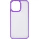 TPU+PC чохол Metal Buttons для Apple iPhone 13 Pro (6.1") Сиреневый - изображение 2