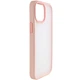 TPU+PC чохол Metal Buttons для Apple iPhone 13 (6.1") Рожевий - зображення 2