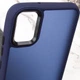 Противоударный Чехол TPU+PC Lyon Frosted для Samsung Galaxy A04e Navy Blue - изображение 5