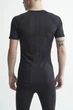 Мужская термофутболка Craft ACTIVE INTENSITY SS M 1907954 - 999995 BLACK/ASPHALT S - изображение 3