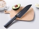 Набір ножів Xiaomi Huo Hou Black non-stick heat knife 2 psc. set - зображення 4