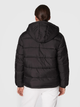 Kurtka zimowa damska Fila Titisee Reversible Oversized Puff Jacket FAW0243-80001 M Czarna (4064556333353) - obraz 4