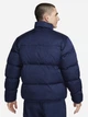 Куртка зимняя короткая мужская Nike M Nk Club Puffer Jkt FB7368-410 2XL Midnight Navy/White (196607393260) - изображение 2