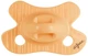 Пустышка силиконовая Difrax Natural Newborn 0+ месяцев (113 Apricot_lines) - изображение 1