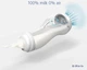 Бутылочка для кормления Difrax S-bot Natural Trend Sage Антиколиковая с силиконовой соской Зеленая 250 мл (706T Sage) - изображение 2