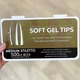 Гелевые типсы Soft Gel Tips Medium Stiletto (Средний стилет) Упаковка 500 шт - изображение 1