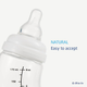 Пляшечка для годування Difrax S-Bottle Natural антиколікова з силіконовою соскою 170 мл Caramel (705 Caramel) - зображення 4