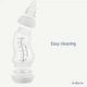 Бутылочка для кормления Difrax S-Bottle Natural антиколиковая с силиконовой соской 250 мл Blossom (706 Blossom) - изображение 5