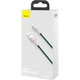 Кабель BASEUS Cafule Metal Data Cable USB for Lightning Green 1м (CALJK-A06) - изображение 5