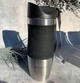 Термокружка с ручкой-ремешком Edenberg EB-623 380 мл Черный (MX-9829B) - изображение 1