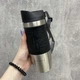 Термокружка с ручкой-ремешком Edenberg EB-623 380 мл Черный (MX-9829B) - изображение 3