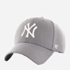 Кепка 47 Brand Mlb New York Yankees Snapback B-MVPSP17WBP-DY One Size Темно-серая (195000619335) - изображение 1