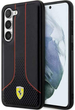 Etui plecki Ferrari Perforated 296 P do Samsung Galaxy S23 Plus Black (3666339117146) - obraz 1