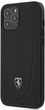 Etui plecki Ferrari Off Track Perforated do Apple iPhone 12 Pro Max Black (3700740479254) - obraz 1