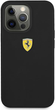 Панель Ferrari Silicone для Apple iPhone 13 Pro Max Чорний (3666339026943) - зображення 1