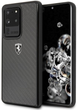 Панель Ferrari Carbon Heritage для Samsung Galaxy S20 Ultra Чорний (3700740473405) - зображення 1