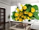 3D Фото Обои PHOTODECOR "Букет желтых роз" - изображение 1