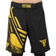 Шорты для смешанных единоборств Zelart Fistrage 4178 размер L (48-50) Black-Yellow - изображение 2