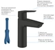 Набор смесителей GROHE QuickFix Start 3 в 1 для ванной UA303304TM (235752432 + 345982430 + 279482430) - изображение 10