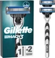 Станок для бритья мужской (Бритва) Gillette Mach3 c 2 сменными картриджами (7702018020676) - изображение 1