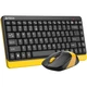 Комплект бездротовий A4Tech Fstyler FG1110 Bumblebee (4711421987752) - изображение 2