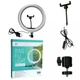 Лампа Кільцева Ring Light QX-200 LED 20 cm 8" 72 Lights USB 5V - зображення 6